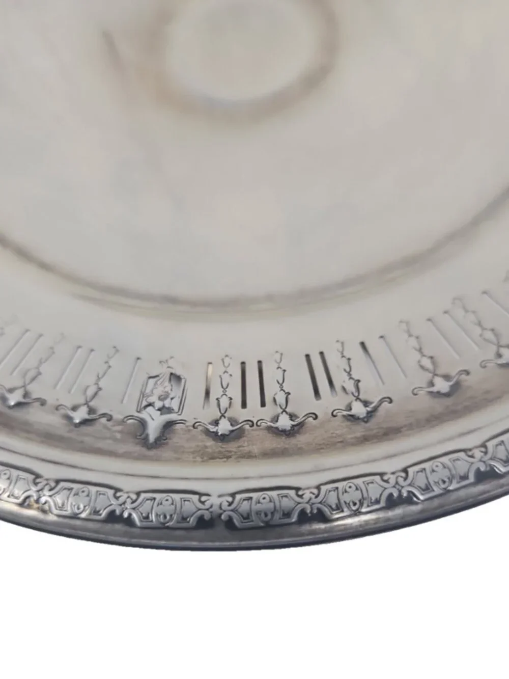 Antique 1907 Sterling Silver Pedestal Compote Tazza Matthews for JE Caldwell 6